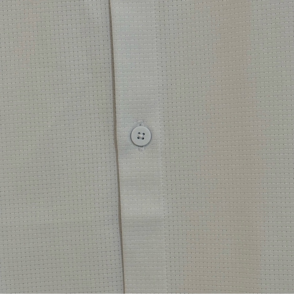 lululemon Airing Easy SS Button Down Shirt XL Light Gray - Picture 3 of 12